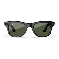 Ray Ban Meta Wayfarer Gen1 AI Glasses Shiny Black G15 Green