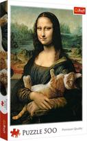 Trefl Mona Lisa and the cat puzzle, 500 pieces (37294T)