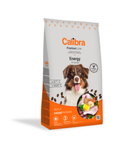 CALIBRA Dog Premium Line Energy sausas maistas aktyviems šunims su vištiena, 12 kg 