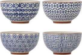 Bloomingville Misos Karine 13,5 cm, mėlynos, 4 vnt.