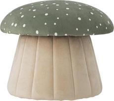 Bloomingville Vaikiškas pufas Lue 37 cm, žalias