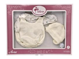 Arias rūbeliai lėlei kūdikiui 45 cm, tinka Reborn