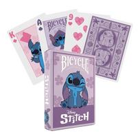 Disney Stitch žaidimo kortos Bicycle – kolekcinė kaladė dovanai ir žaidimams