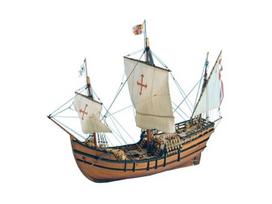 La Pinta karavelė 1:65 – medinis surenkamas laivo modelio rinkinys