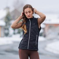 Moteriška šildoma liemenė inSPORTline WARMher - Juoda