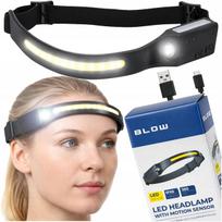 BLOW LED XPE COB priekinis žibintas su judesio jutikliu 350 lm vandeniui atsparus