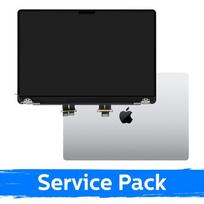 Ekranas skirtas (Pilnas su korpusu) MacBook Pro M3 14" (A2918) 2023 / Silver / (Service Pack)