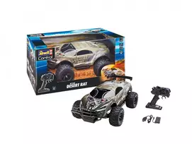 Radijo bangomis valdomas automobilis REVELL Desert Rat (24442) – pilkai juodas visureigis