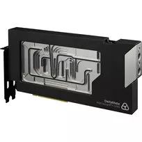 Thermal Grizzly DeltaMate GPU Water Block, skirta Astral RTX 5090, ARGB, su galine plokšte - Akrilas, Juoda