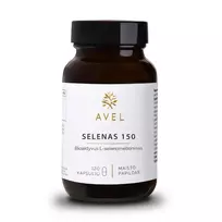 AVEL Bioaktyvus Selenas, 120 kapsulių
