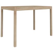 vidaXL Valgomojo stalas, 110x70x75 cm, akacijos medienos masyvas