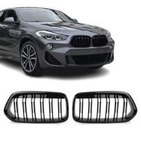 Performance Priekinės Grotelės, komplektas skirtas BMW X2 F39 (17-23), juodos blizgios