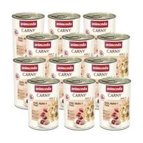 ANIMONDA Cat Carny Kitten skonis: jautienos, veršienos ir paukštienos 12x400g