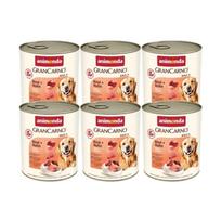 ANIMONDA GranCarno Adult Dog skonis: jautiena + vištiena 6x800g