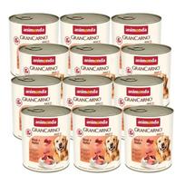 ANIMONDA GranCarno Adult Dog skonis: jautiena + vištiena 12x800g