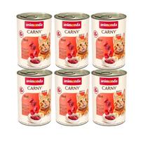 ANIMONDA Cat Carny Adult skonis: jautiena 6x400g