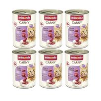 ANIMONDA Cat Carny Adult skonis: jautiena ir ėriena 6x400g