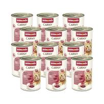 ANIMONDA Cat Carny Adult skonis: jautiena ir širdys 12x400g