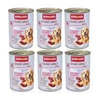 ANIMONDA GranCarno Sensitiv Adult Dog skonis: jautiena, bulvės 6x400g