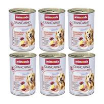 ANIMONDA GranCarno Sensitiv Adult Dog skonis: vištiena + bulvės 6x400g