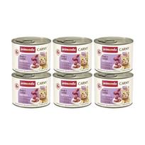 ANIMONDA Cat Carny Adult skonis: jautiena ir ėriena 200g x6