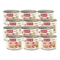 ANIMONDA Cat Carny Adult skonis: jautiena ir vištiena 200g x12
