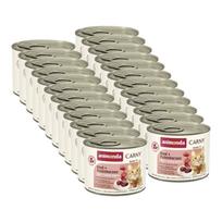 ANIMONDA Cat Carny Senior skonis: jautienos ir kalakutienos širdelės 24x200g