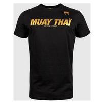 Vyriški marškinėliai Venum Muay Thai VT - Black/Gold