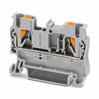 Phoenix Contact PT 2.5 DIN bėgelio rinklė 2,5mm² Push-in, pilkas