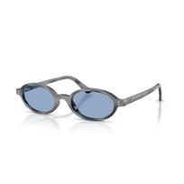 Ray-Ban Khal Small akiniai | Dark Grey Havana - Blue