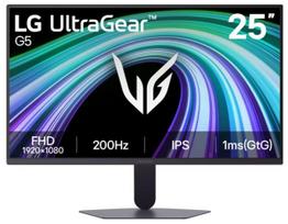LG UltraGear 25G523B-B žaidimų monitorius 25" Full HD IPS 200Hz HDR10 | 25G523B-B.AEU | 8806096814840