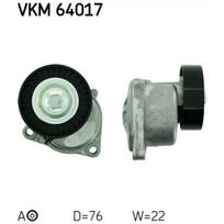 V formos rumbuoto diržo įtempiklio skriemulys SKF VKM 64017