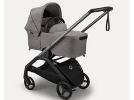 Universalus vežimėlis Bugaboo Dragonfly Plus 2in1 Grey melange/Grey melange/Graphite frame
