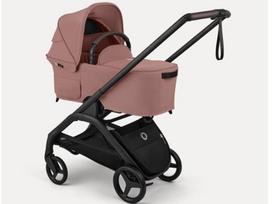 Universalus vežimėlis Bugaboo Dragonfly Plus 2in1 Dusty pink/Dusty pink/Black frame
