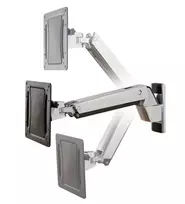 ERGOTRON Interactive Arm HD (poliruotas aliuminis) – judinamas TV laikiklis