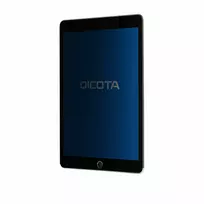 Dicota Secret - Bildschirmschutz für Tablet - mit Sichtschutzfilter - 2-Wege - klebend - 10.2" - Schwarz - für Apple 10.2-inch iPad (7. Generatio