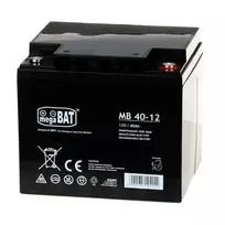 BATTERY TECH Battery 12V/40AH-MB megaBAT VRLA AGM