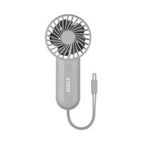 NOVEEN F220 USB įkraunamas rankinis ventiliatorius