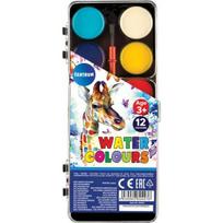 Water colors 12col.x20mm "Art" semi moisture, OPANOB80447