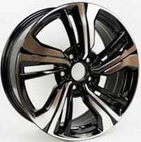 Ratlankis RACINGLINE B5385 R17x7 5x114.3 ET 45 CB 64.1 (Black Polished) (690 kg)