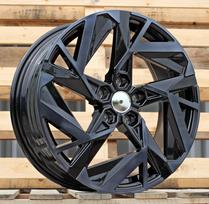 Ratlankis RACINGLINE Y1379 R17x7 5x114.3 ET 35 CB 66.1 (Black Polished Tinted Face) (690 kg)