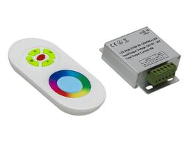 RGB LED juostų valdiklis su nuotolinio valdymo pulteliu