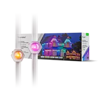 Nanoleaf Smart Multicolor Permanent Outdoor Lights Smarter Kit, 15m|16+ Million Colours