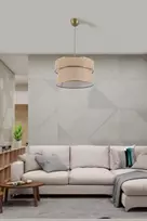 Šviestuvas, Opviq, koralas, smėlio spalvos