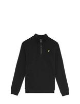 Lyle & Scott - Quarter Zip Pullover - Megztinis - Juoda