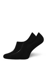 Panos Emporio - 2Pk Melissa Sporty Liner - Futbolo kojinės iki kulkšnių - Juoda