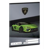 Lamborghini: linijinė sąsiuvinė – 2 klasei, A5 formato