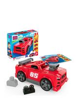 MEGA Bloks - Mega Bloks Build & Go Race Car - Žaislinės kaladėlės - Raudona
