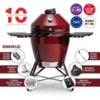 Grilis Kamado Bono GRANDE EVO 25, raudona, 80 cm