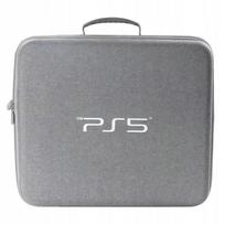 Krepšys PLAYSTATION 5 konsolei – Dėklas lagaminas PS5 pilkos spalvos
